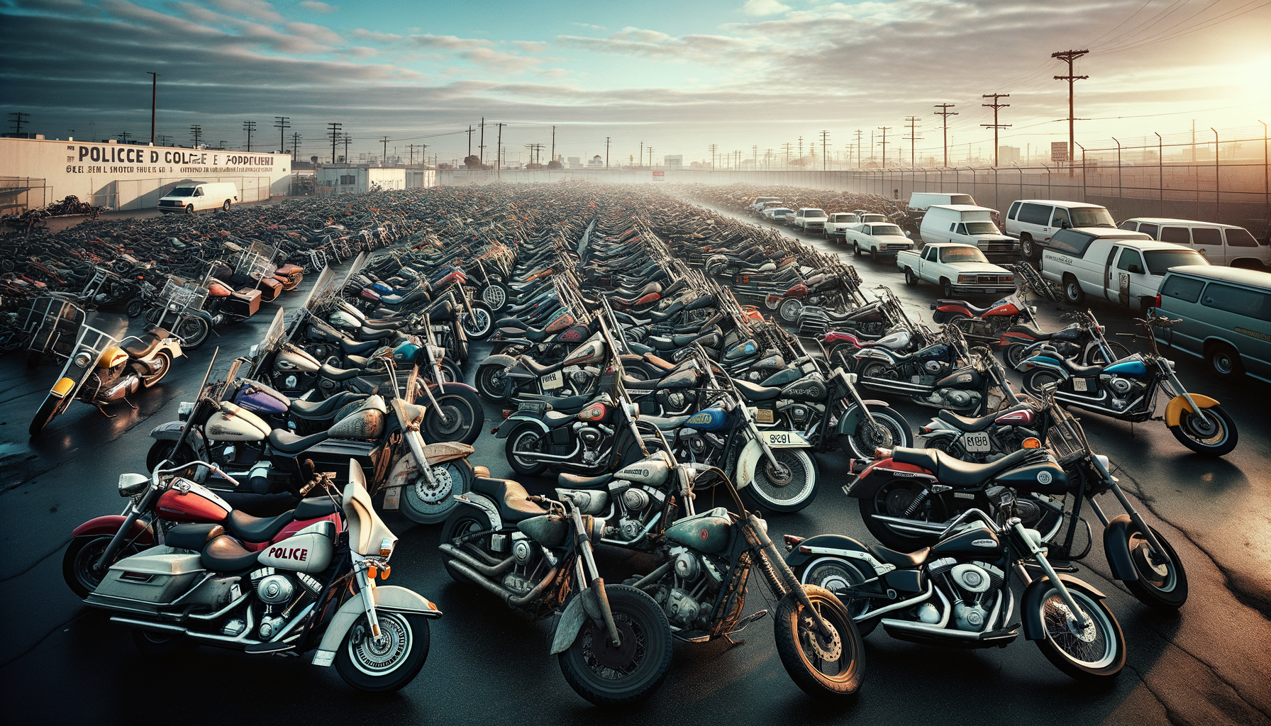 Understanding Police Impound Motorcycle Lots and Online Vehicle Auctions