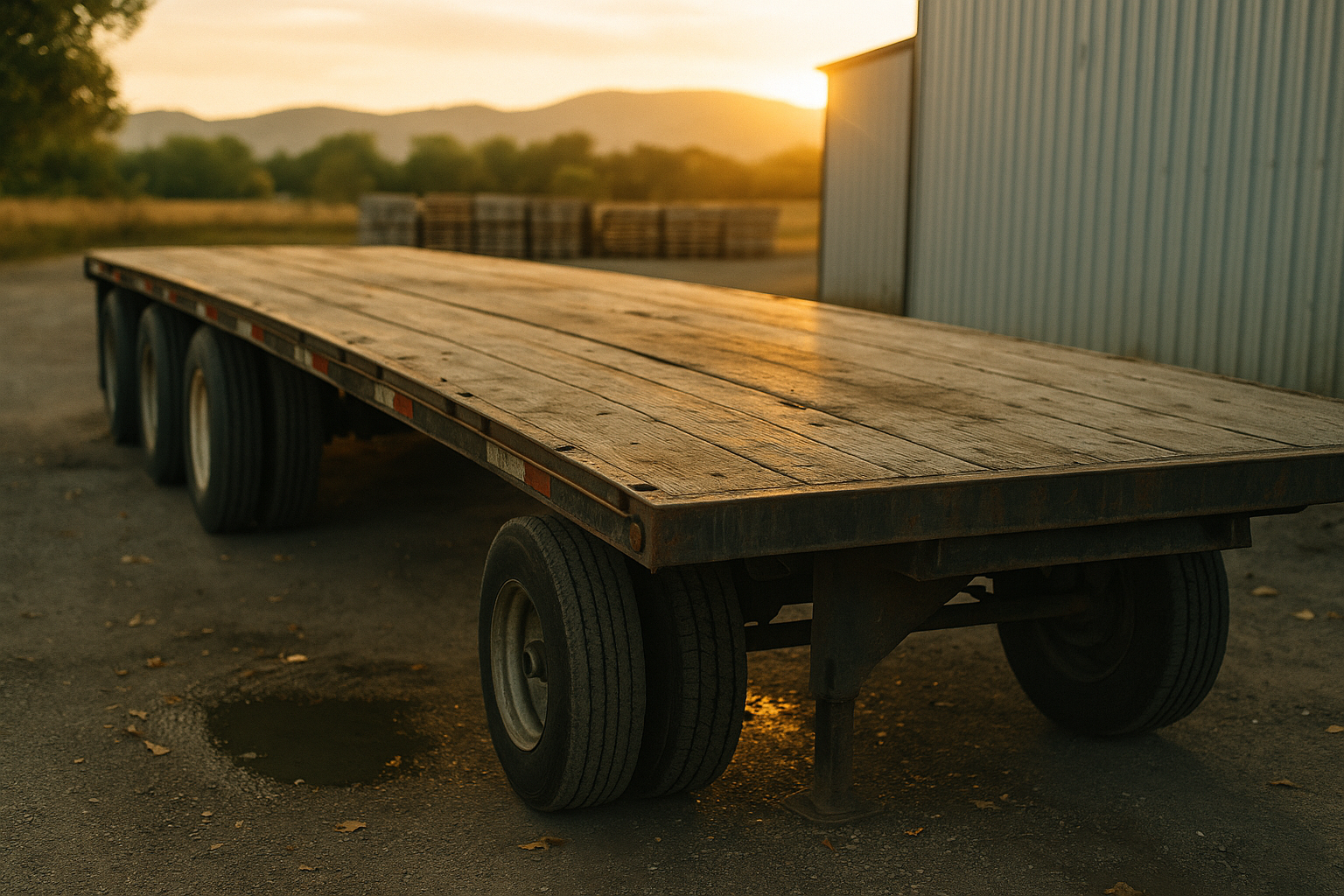 Exploring Flatbed Trailer Options: Types, Uses, and Buying Tips